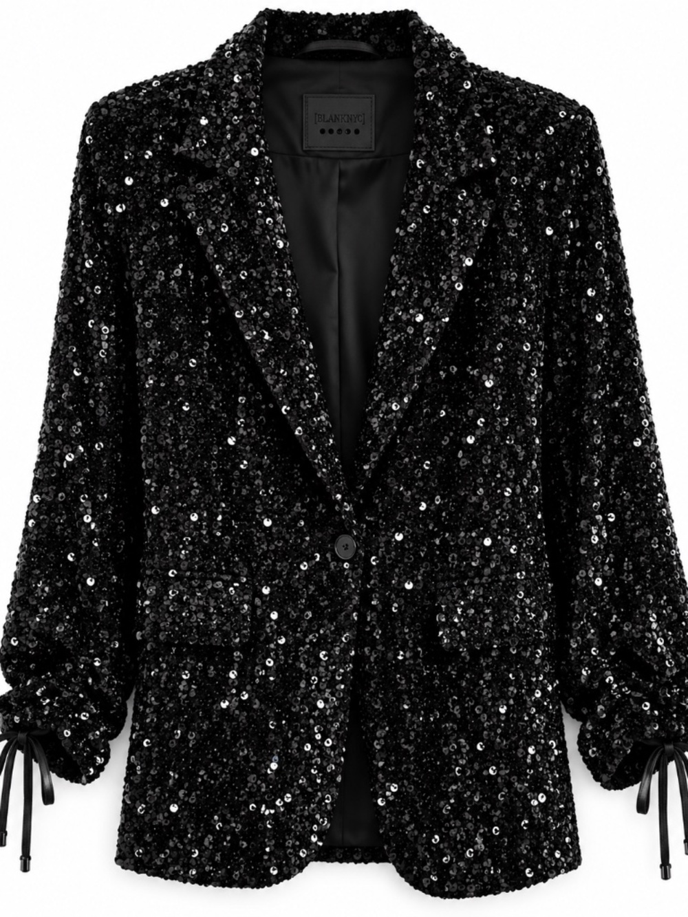 BLANKNYC, Sequin blazer, Black, size M